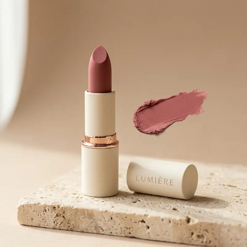 Labial mate Rosa Antiguo